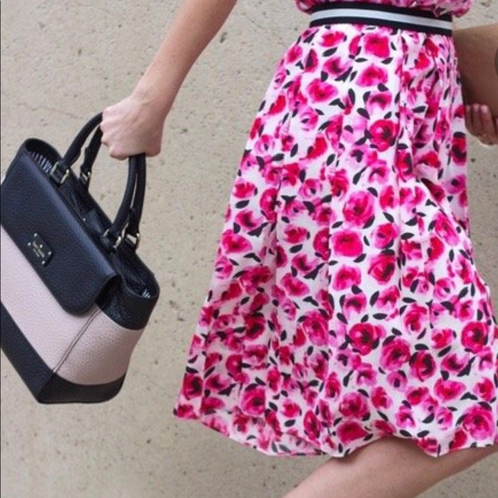 Kate Spade Mini Rose Pleated Skirt worn only once